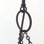 Limburg Glashutte Vintage – Brutalistische Hanglamp thumbnail 8