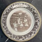 Bord (6) - Porselein - Complete Set - Werkers Van Toen thumbnail 6