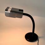 Vintage Italiaanse Targetti Design - Gooseneck - Desk Lamp - Verstelbaar - Buigbaar - Studielamp thumbnail 6