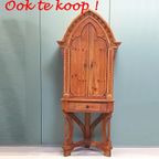 Grote Spaanse 18 Eeuwse Kastanjehouten Primitieve Kist thumbnail 15