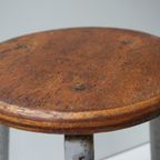 Vintage Kruk Atelierkruk Werkkruk Friso Kramer Ahrend De Cirkel thumbnail 13