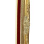 Vintage Vergulde Lijst Barok Stijl Rood Fluweel Klassiek 65x55cm thumbnail 9