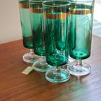 6X Vintage Borrelglazen Wijnglazen Champagne Glazen | Kerst thumbnail 11