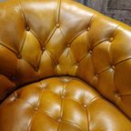 Chesterfield Club Chair - Golden Oak thumbnail 7