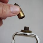 Vintage Staande Schemerlamp/ Vloerlamp Met Venetiaans Glas thumbnail 4