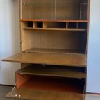 Retro Vintage Mid-Century Barkast,Secretaire,High-Board,Vitrine thumbnail 4