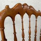 2x Vintage Originele Chiavari Stoelen – Hout thumbnail 12