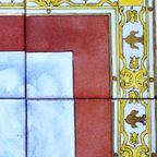 Schilderij Op Keramiek J. Renard. thumbnail 6