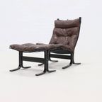 Siesta Lounge Chair And Ottoman By Ingmar Relling For Westnofa Norway 1960S thumbnail 3