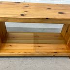 4 X Vintage Aksel Kjersgaard Pine Wood Storage Benches thumbnail 10