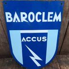 Pracht Emaille Bord Baroclem Accus. thumbnail 5