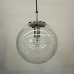 Large Limburg Glashütte Hanging Lamp Globe 1970S Germany thumbnail 8