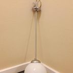 Vintage Art Deco Hanglamp Plafondlamp Bollamp thumbnail 3