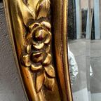 Vintage 'gouden' Ovalen Spiegel Deknudt thumbnail 3