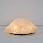 Vintage Xl Plafonniere Mushroom Plafondlamp Glas Mid Century thumbnail 9