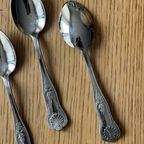 Vintage Silver Cutlery Sets With Shell Handles thumbnail 7