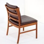 Set 4 Japanse Stoelen Eetkamerstoelen Hita Kogei Vintage thumbnail 14