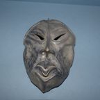 Aardewerk Wand Masker Van Een Chinees Is Gemerkt Zie Laatste Foto thumbnail 2