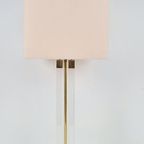 Vintage Plexiglas Tafellamp Messing Regency Lucite Brass ´70 thumbnail 11