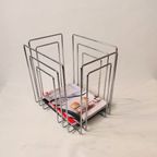 ‘Paper Collector’ Magazine Rack In Style Of Willi Graeser, 1980S thumbnail 2