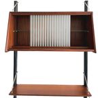 Mid-century Louis Van Teeffelen Wébé Wandmeubel Deens Design 1950’s thumbnail 9