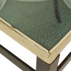 Vintage Vierkante Keramische Plantentafel Tegeltafel Sixties thumbnail 4