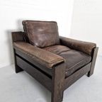 Brutalist Lounger Harry De Groot Voor Leolux thumbnail 2