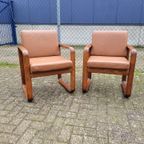 Set Van 2 - Burkhart Vogtherr Voor Rosenthal- Hombre Arm Chair - Tnc1 thumbnail 5