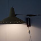 Vintage Anvia J. Hoogervorst Wandlamp Lamp Jaren 50 thumbnail 9