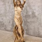 Oud Stenen Tuinbeeld Franse Sculptuur 175 Cm Hoog thumbnail 15