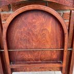 Thonet Cosmos B751 Klapstoel. Zeldzaam Krokodillenreliëf. thumbnail 10