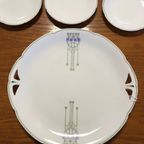 Taartschaal Met Schotels ‘art Deco’ thumbnail 3