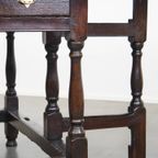 Zeer Mooie Antieke Eikenhouten Engelse Gateleg Tafel Met Een Uitmuntend Patina thumbnail 15