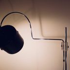 Anvia Black And Chrome Floor Lamp, 1960S thumbnail 4