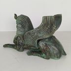 Bronzen Sfinxtafel Met Glazen Blad thumbnail 12