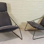 Set Van 2 Vintage Carl Ojerstam Villstad Fauteuils thumbnail 4