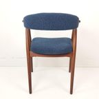 Set Van 2 Deense Vintage Farstrup Stoel Blauw Thomas Harlev thumbnail 9