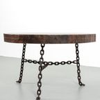 Boomschijf Salontafel Op Ketting Onderstel 71058 thumbnail 4