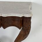 Sidetable Console Belgisch Antiek Marmer thumbnail 8