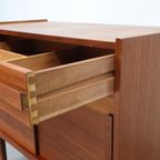 Vintage Deens Dressoir Teak Schuifdeuren thumbnail 8