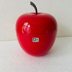 Red Apple Ijsemmer / Ice Bucket , Jaren 70 thumbnail 9