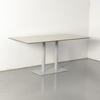 Solidesk Kantinetafel, Zandmelee Blad, 160 X 80 Cm, Vaste Hoogte Onderstel thumbnail 2
