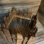 Kleinmeubilair Decoratief Houten Bakje. thumbnail 5