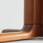 Vintage Danish Oval Extendable Dining Table Solid Teak 1960s thumbnail 10