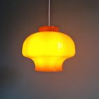 Vintage Oranje Opaline Hanglamp, Jaren 60-70 thumbnail 12