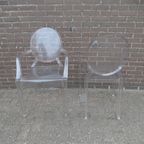 Louis Ghost Stoelen Kartell, Design Philippe Starck thumbnail 9