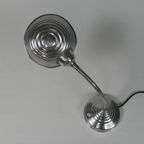 Aluminium Vintage Bureaulamp Met Buigstang, Jaren 50 thumbnail 5