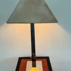 Unieke Zilveren Lamp. Gunther Lambert Verzilverde Lamp. Duits Design. thumbnail 7