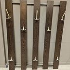Vintage Wand Kapstok Pastoe Stijl Braakman Wenge Hout thumbnail 8