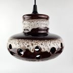 Prachtige Duitse Fat Lava Hang Lamp Herda thumbnail 11